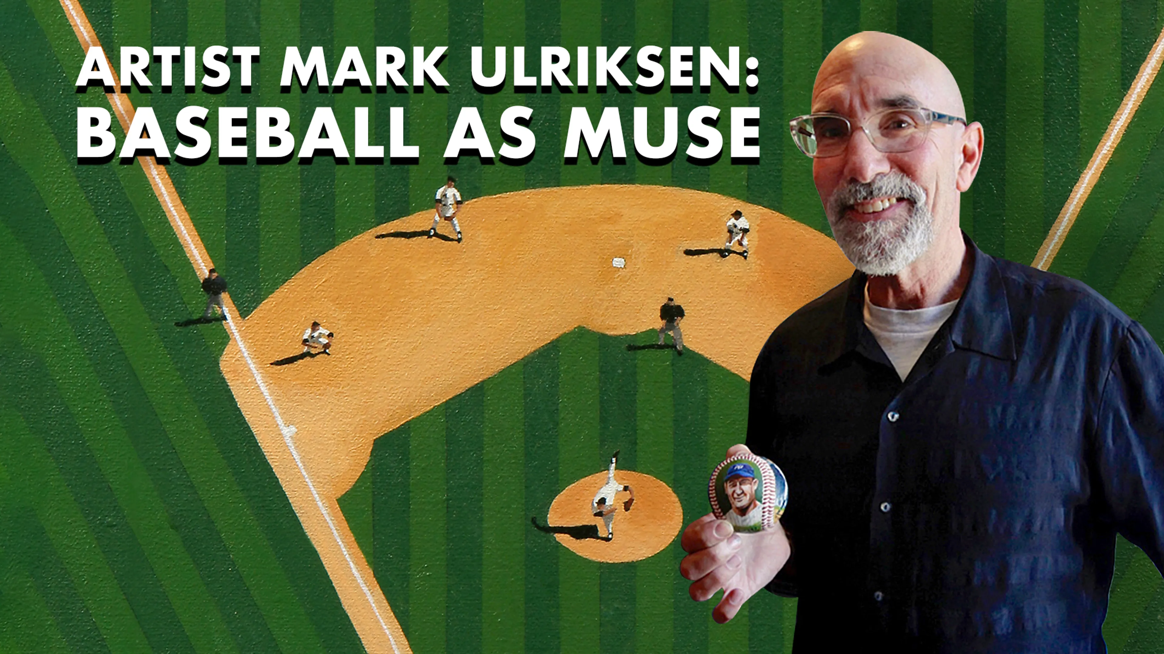 Artist Mark Ulriksen: Baseball as Muse poster